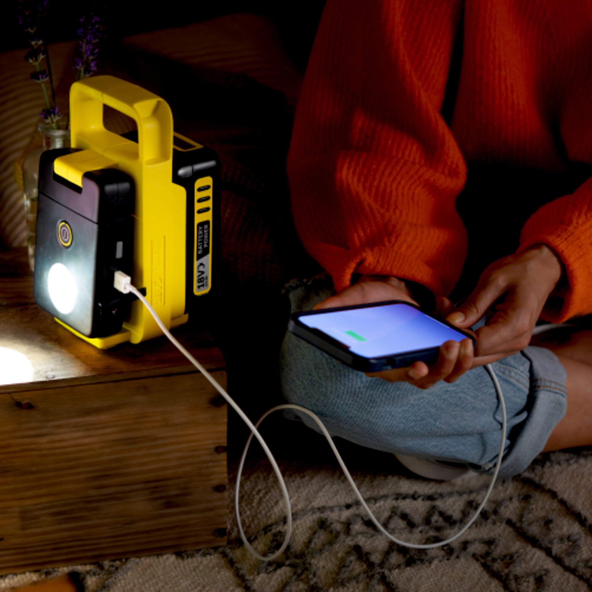 Фенер с USB 18V - Image 3